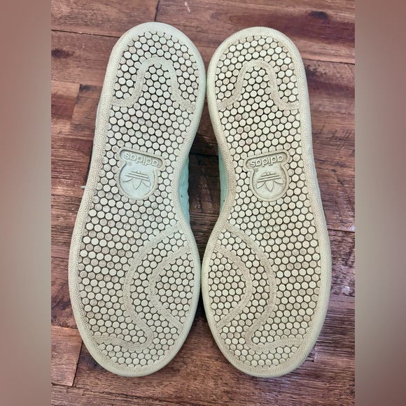 Men’s Adidas Stan Smith sneakers - Mint green crocodile embossed size men's US 7 - Picture 7 of 8